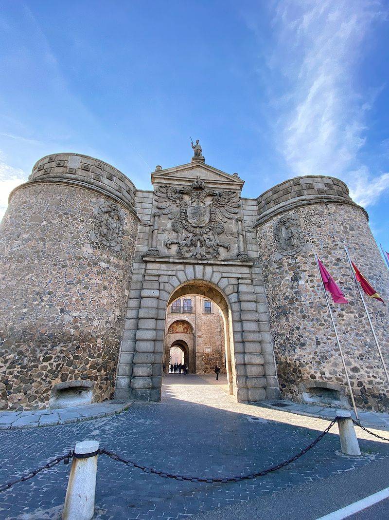 Puerta de Bisagra, Toledo, Spain Puerta de Bisagra, Toledo, Spain