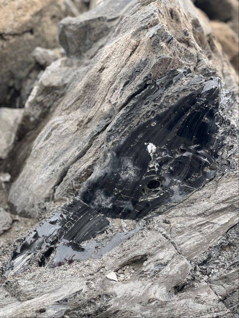 Pumice Mixed Right Into The Black Glass Pumice Mixed Right Into The Black Glass