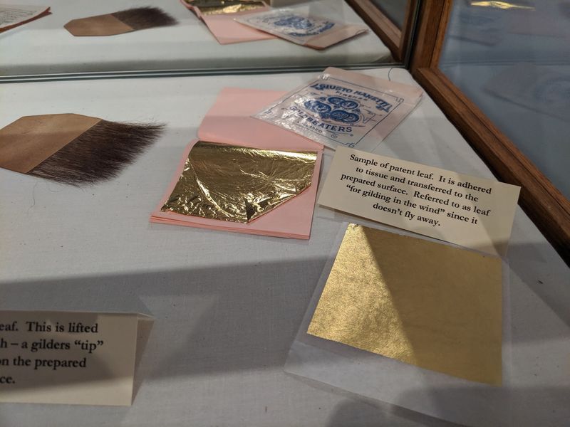 Real Gold Leaf Is Thinner Than a Human Hair Real Gold Leaf Is Thinner Than a Human Hair