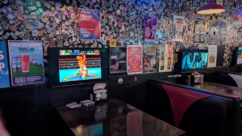 Retro Gaming Built Into the Experience