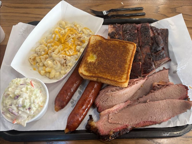 Ribs and Hot Links Rounding Out the Meat Menu