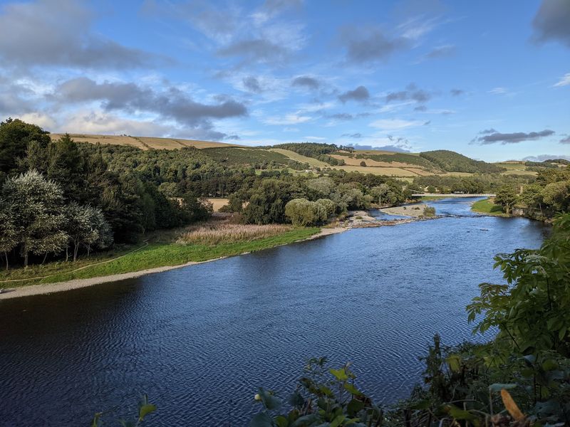 River Tweed, Scottish Borders, Scotland River Tweed, Scottish Borders, Scotland