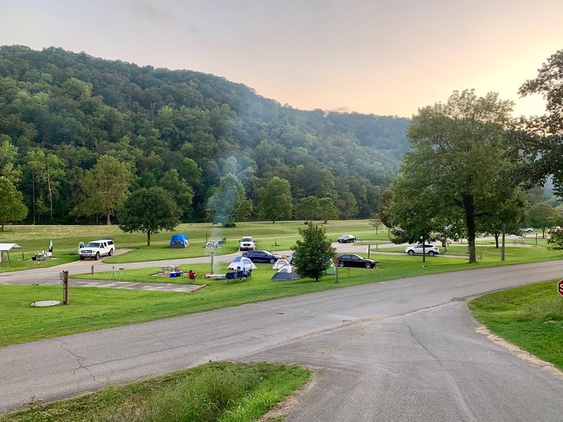 Roaring River State Park Campground, Cassville, Missouri