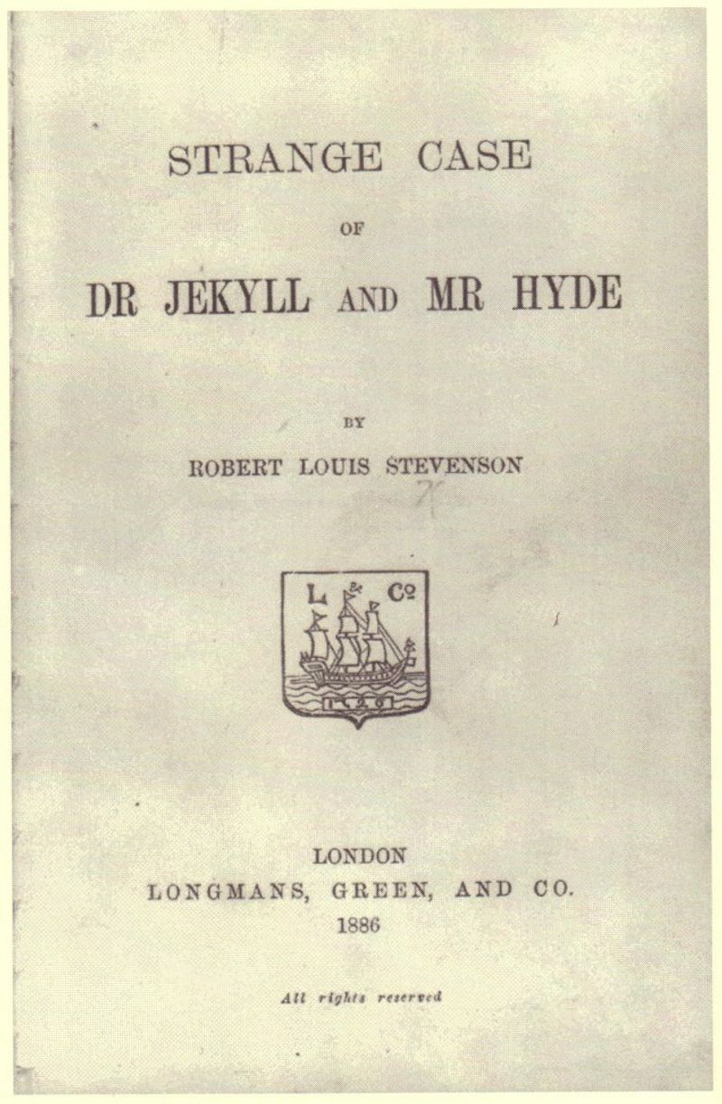Robert Louis Stevenson Burned the First Jekyll and Hyde
