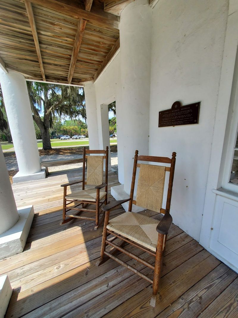 Rocking Chairs, Picnic Tables, and Slow Afternoons Rocking Chairs, Picnic Tables, and Slow Afternoons