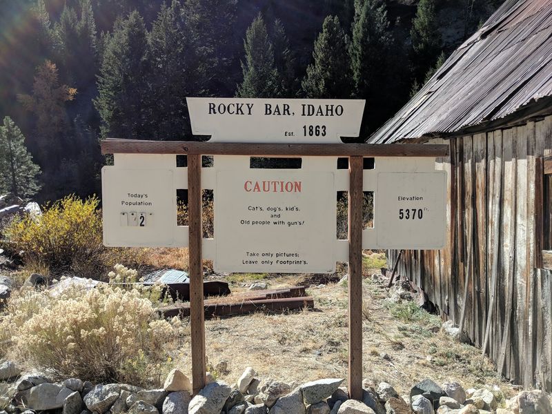 Rocky Bar, Idaho Rocky Bar, Idaho