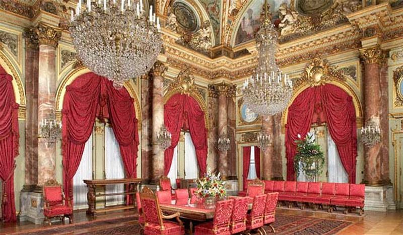 Rooms Dripping in Gold and Rare Marble Rooms Dripping in Gold and Rare Marble