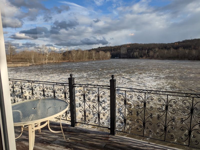 Rooms That Overlook the River From Private Balconies Rooms That Overlook the River From Private Balconies