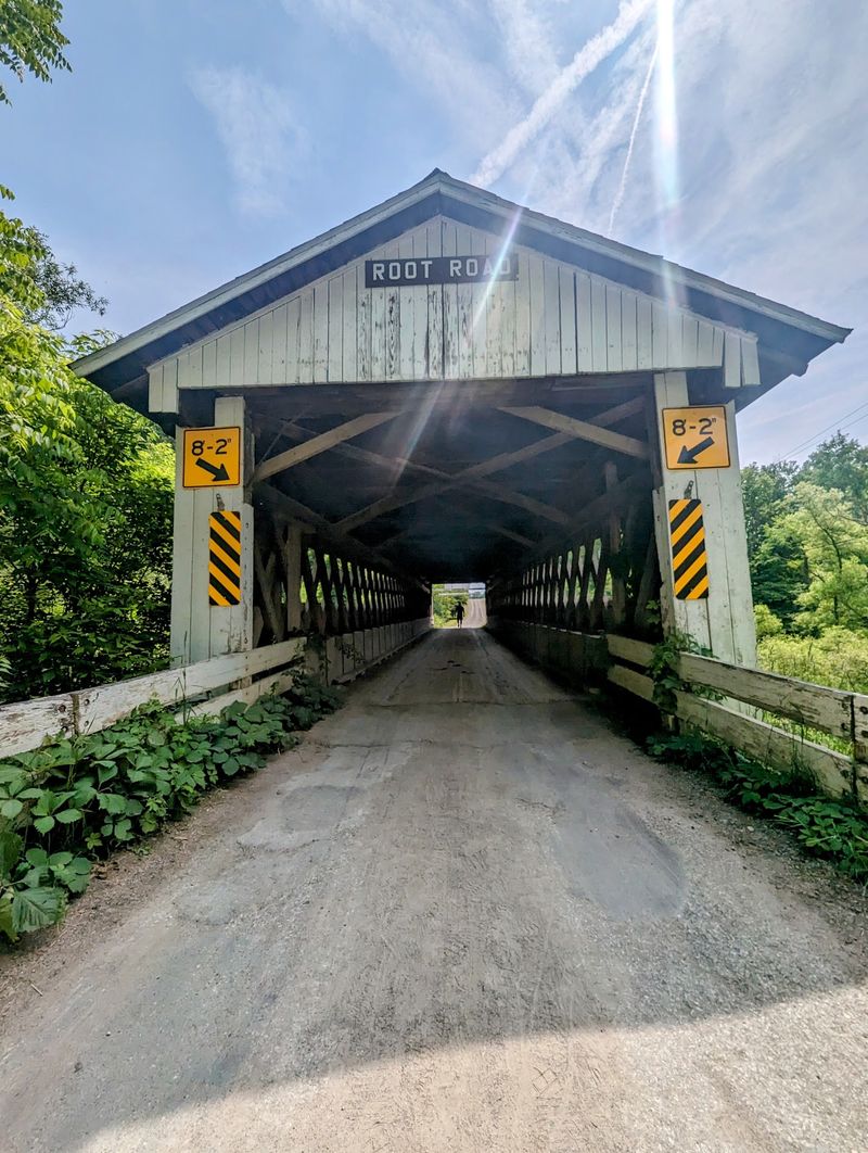 Root Road Covered Bridge - Ashtabula County Root Road Covered Bridge - Ashtabula County