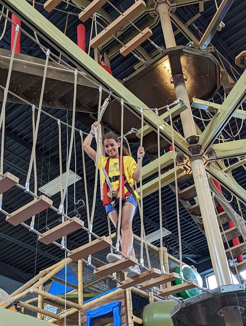 Ropes Courses, Laser Tag, and Dry-Land Fun Ropes Courses, Laser Tag, and Dry-Land Fun