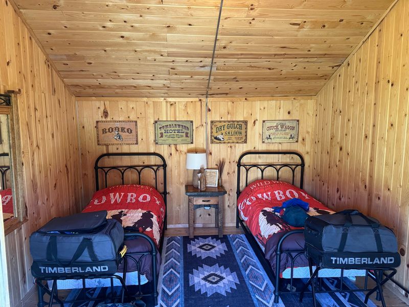 Rustic Cabins and Ranch Nights: Life Between the Drives Rustic Cabins and Ranch Nights: Life Between the Drives