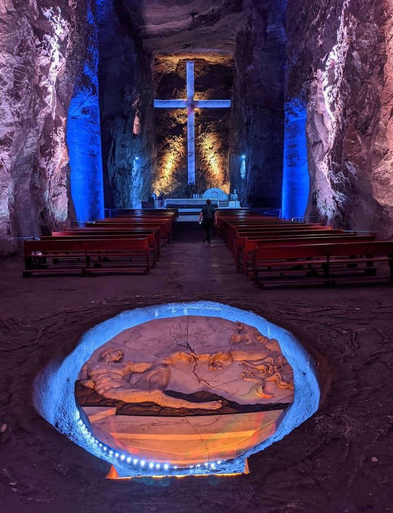 Salt Cathedral of Zipaquira, Colombia Salt Cathedral of Zipaquira, Colombia