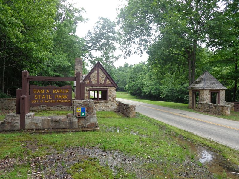 Sam A. Baker State Park Campground, Patterson, Missouri