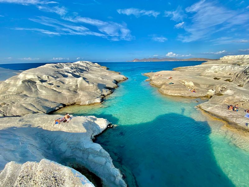 Sarakiniko Beach, Milos Sarakiniko Beach, Milos