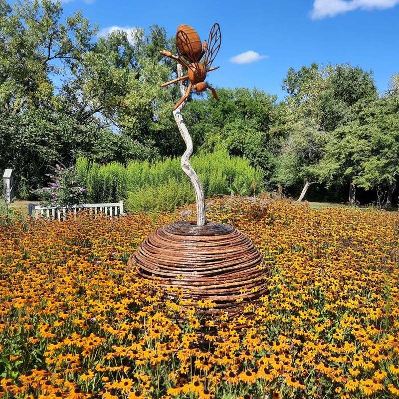 Sculptures, Art, and the Stumpery Sculptures, Art, and the Stumpery