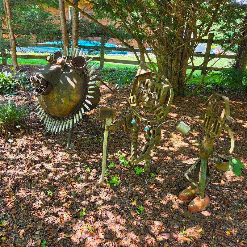 Sculptures Built from a Two-Hundred-Year-Old Scrapheap Sculptures Built from a Two-Hundred-Year-Old Scrapheap