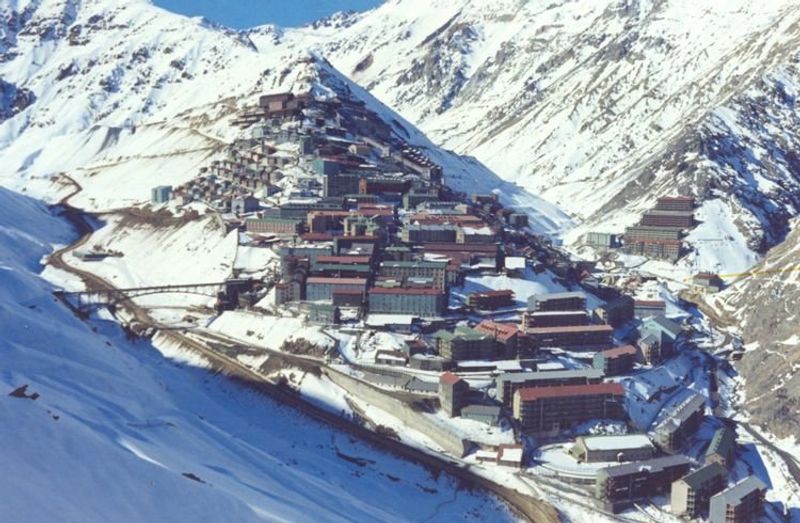 Sewell Mining Town, Machalí, O'Higgins Region, Chile
