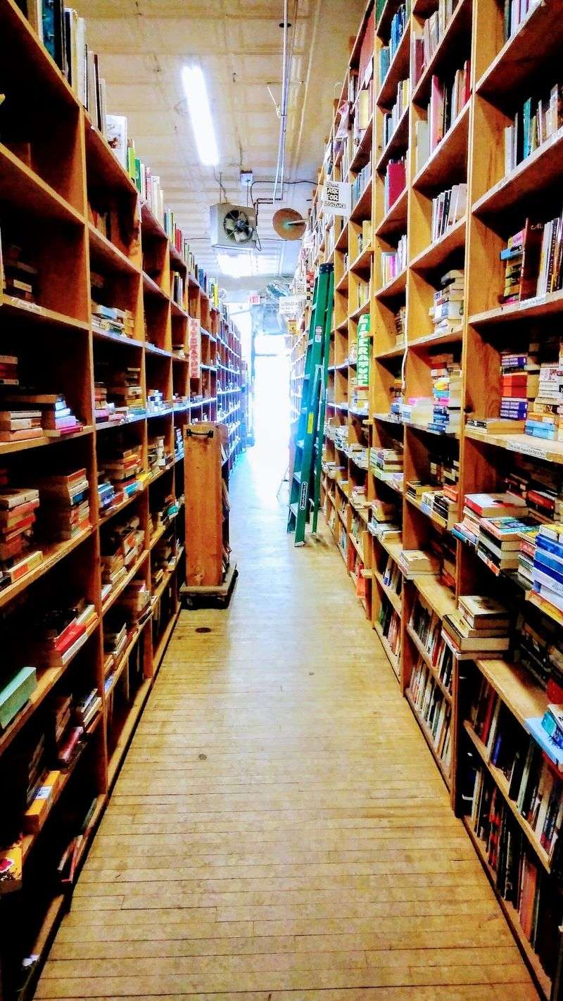 Shelves Arranged For Browsing And Actual Finding