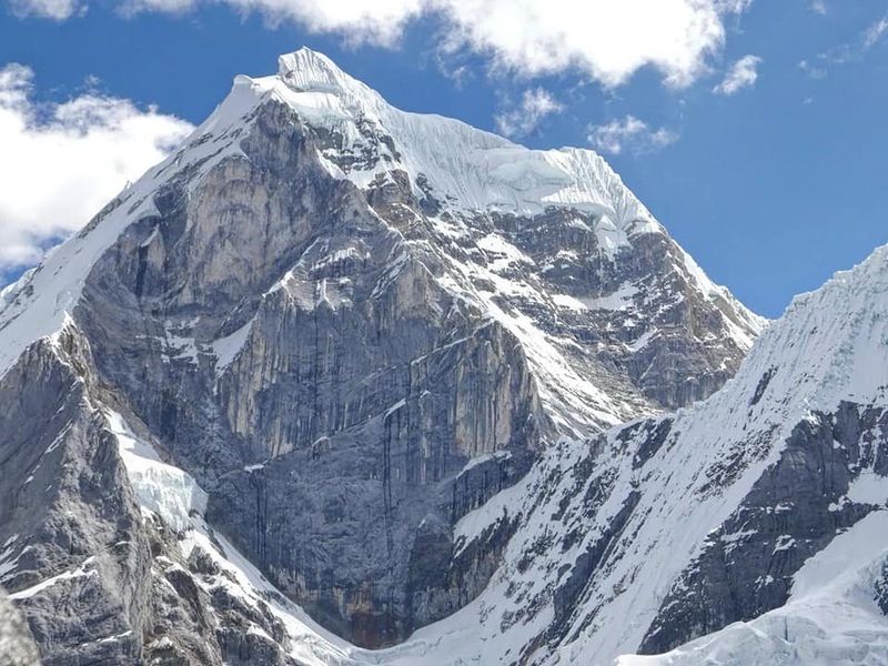 Siula Grande West Face, Peru Siula Grande West Face, Peru