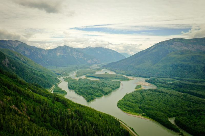 Skeena River, British Columbia, Canada Skeena River, British Columbia, Canada
