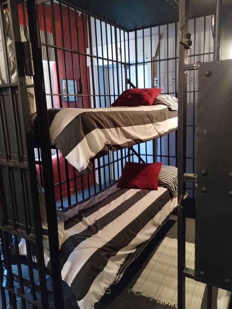 Sleeping Behind Real Iron Bars Sleeping Behind Real Iron Bars