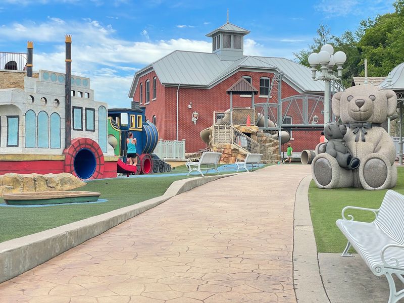 Slides, Trains, and Storybook Themes Throughout the Park
