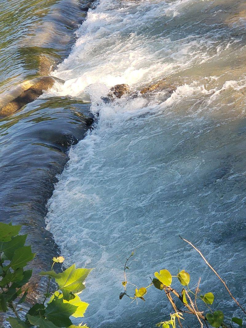 Small Waterfalls and the Float-Down Run Small Waterfalls and the Float-Down Run