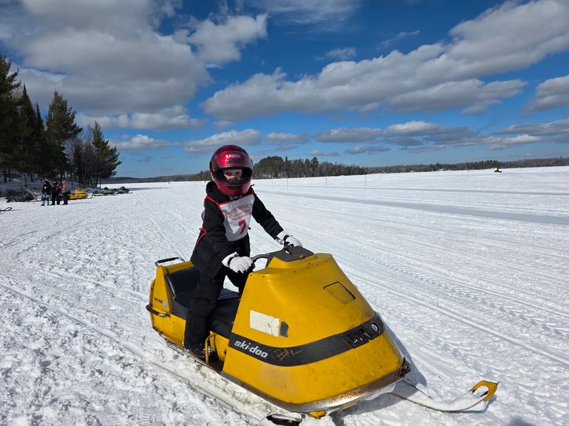 Snowmobiling Through the Minnesota Northwoods Snowmobiling Through the Minnesota Northwoods