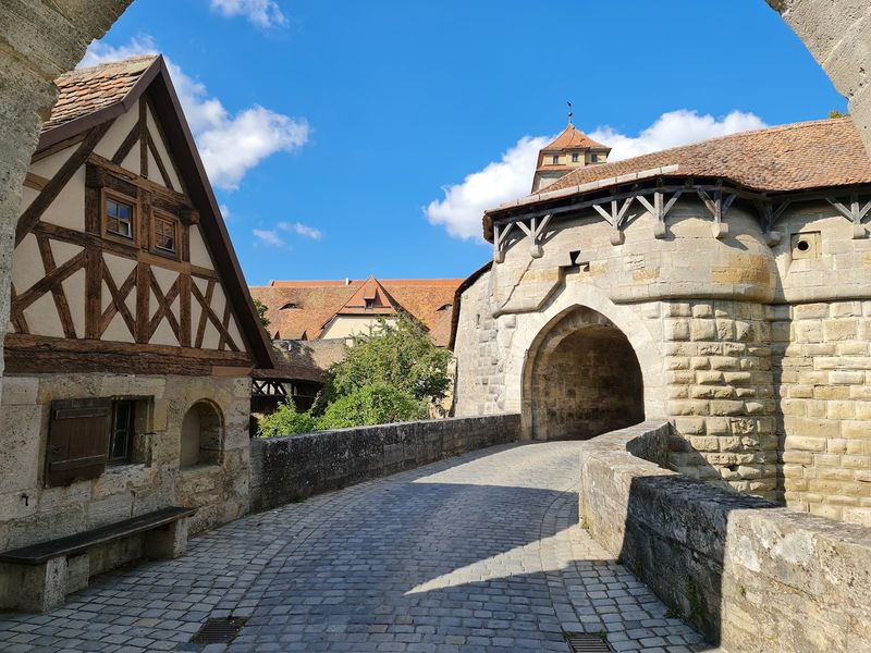 Spitaltor, Rothenburg ob der Tauber, Germany Spitaltor, Rothenburg ob der Tauber, Germany