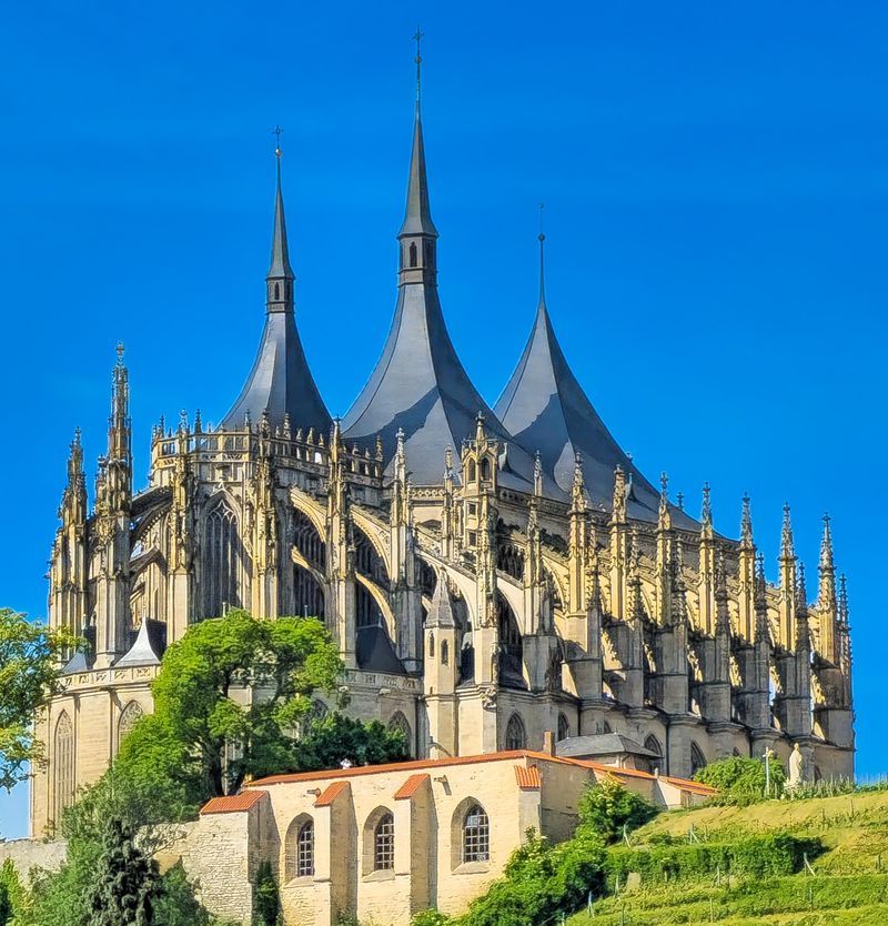 St. Barbara's Church, Kutna Hora, Czechia St. Barbara's Church, Kutna Hora, Czechia
