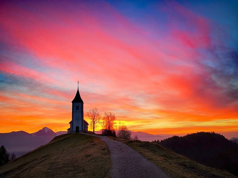 St. Primoz Church, Jamnik, Slovenia St. Primoz Church, Jamnik, Slovenia