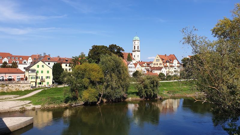 Stadtamhof, Regensburg, Germany Stadtamhof, Regensburg, Germany
