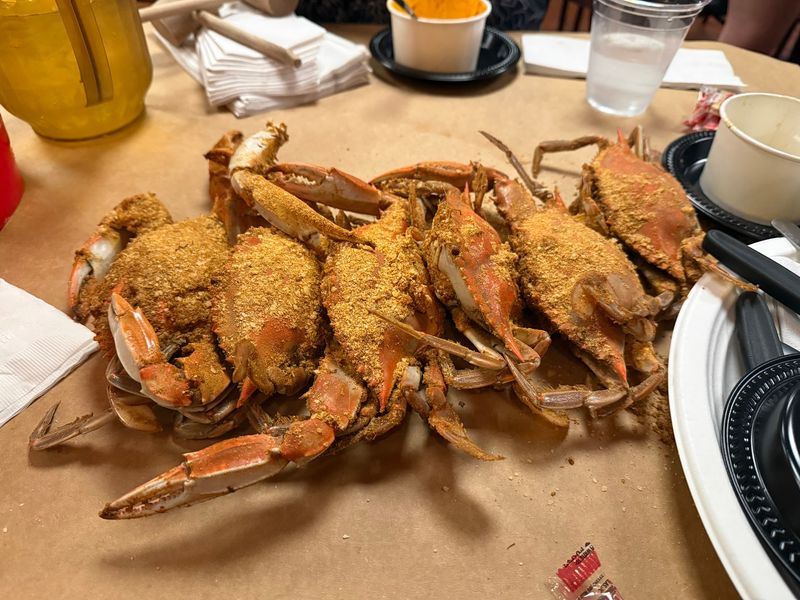Steamed Blue Crabs by the Dozen Steamed Blue Crabs by the Dozen