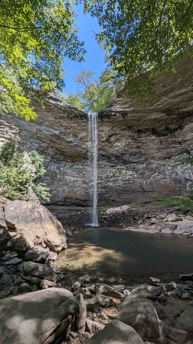 Summer Swimming in the Gorge Pool