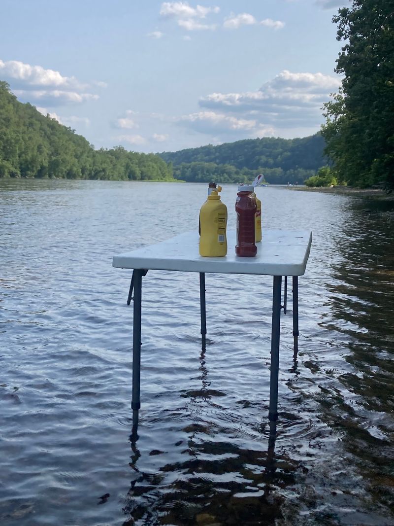 Tables That Belong To The Water