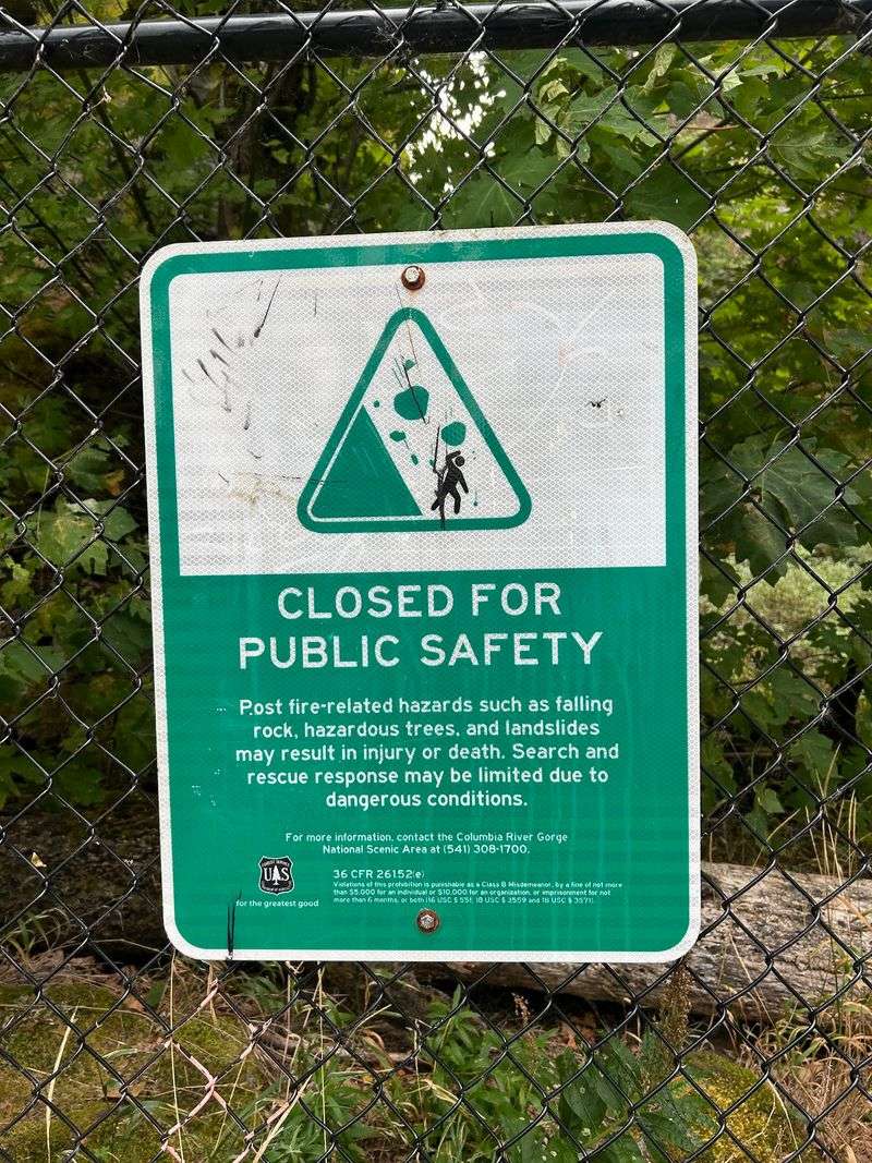 The 2017 Eagle Creek Fire and Trail Closures