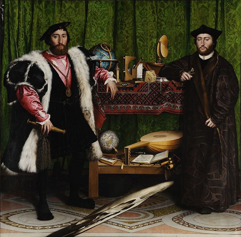 The Ambassadors by Hans Holbein the Younger The Ambassadors by Hans Holbein the Younger