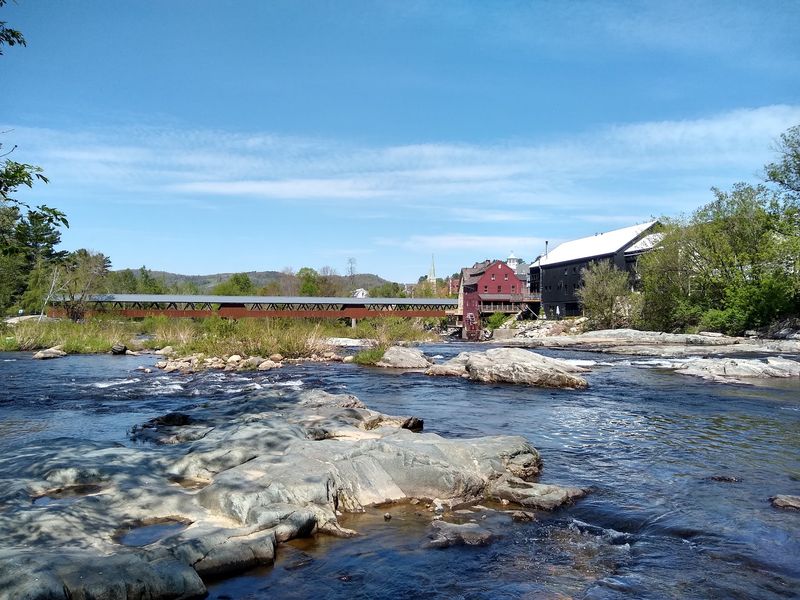 The Ammonoosuc River, a Covered Bridge, and a Riverwalk Worth Every Step