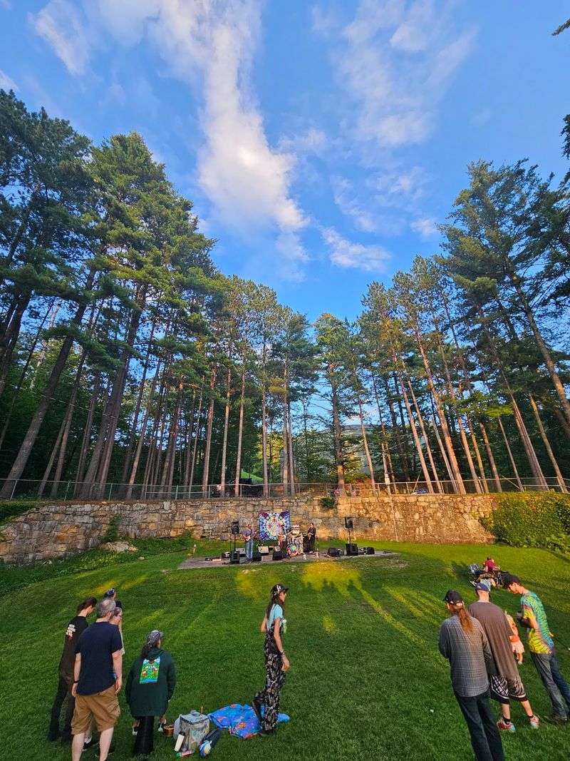 The Amphitheater Tucked Among the Trees