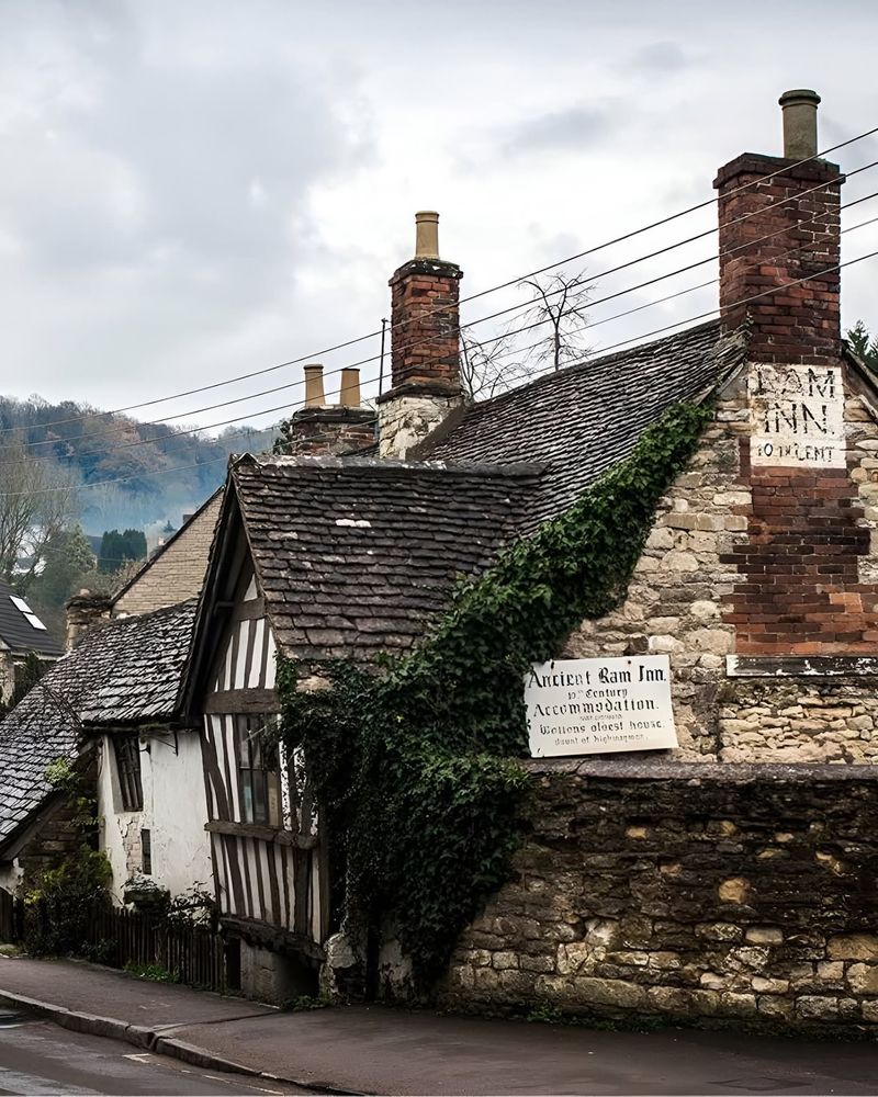 The Ancient Ram Inn, Wotton-under-Edge, Gloucestershire, England