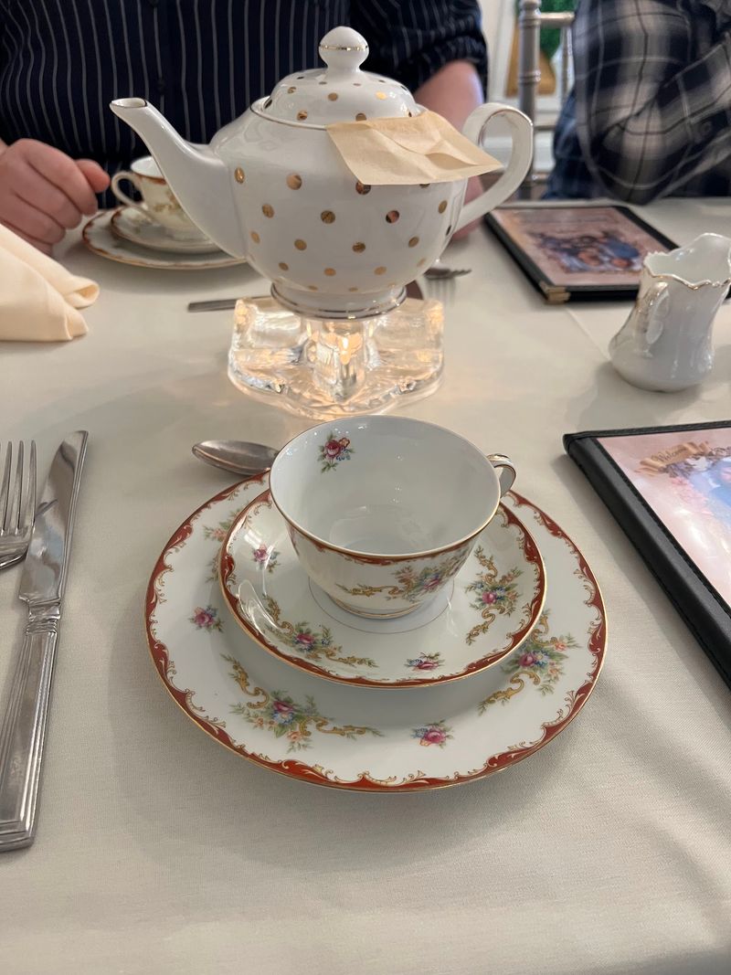 The Antique China and Mismatched Teaware
