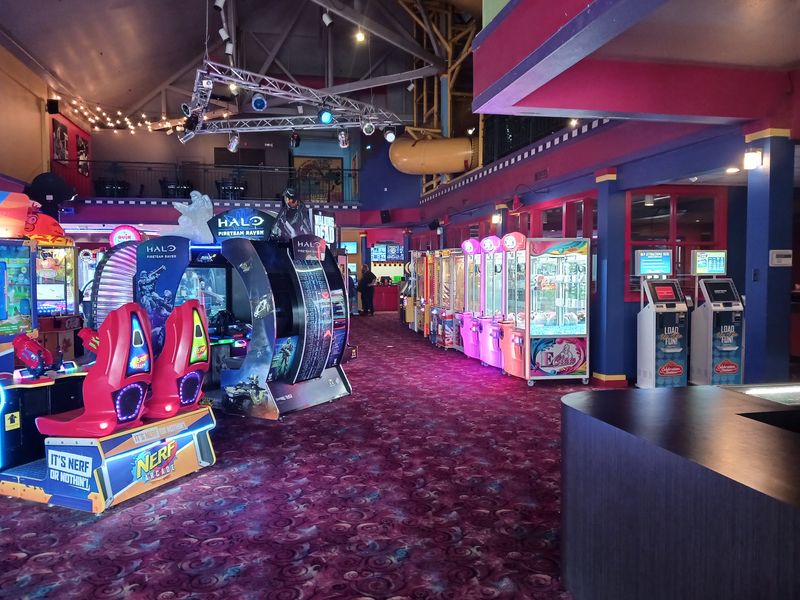 The Arcade Floor and Indoor Attractions The Arcade Floor and Indoor Attractions