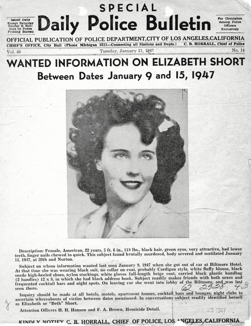 The Black Dahlia Murder (1947)