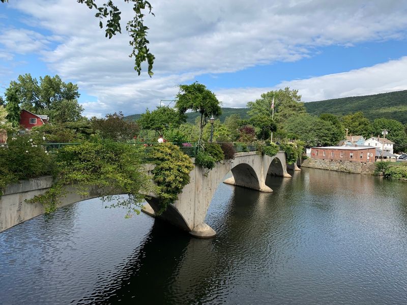 The Bridge of Flowers, Shelburne Falls The Bridge of Flowers, Shelburne Falls