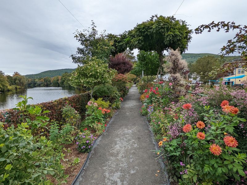 The Bridge of Flowers, Shelburne Falls The Bridge of Flowers, Shelburne Falls