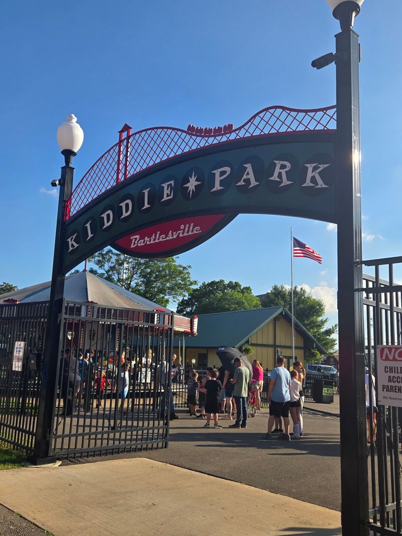 The Broader Park Setting Around the Rides