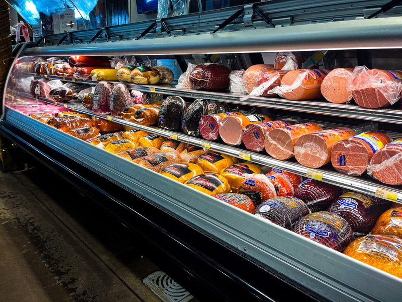 The Butcher Shop and Fresh Meat Case The Butcher Shop and Fresh Meat Case