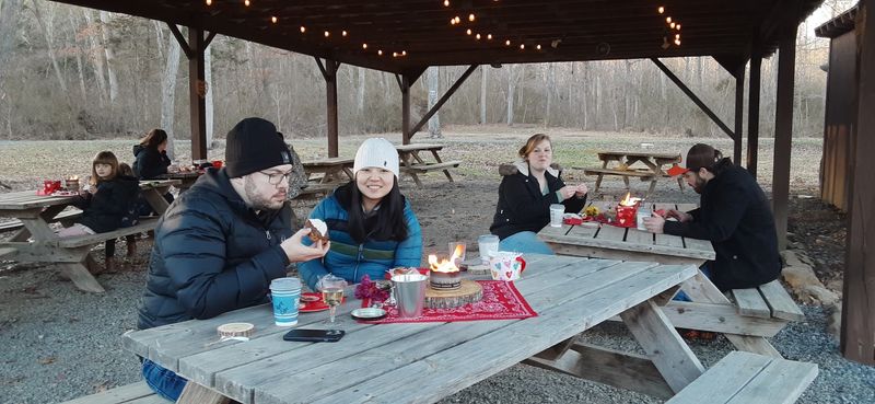 The Campfire Experience After a Day on the Trail The Campfire Experience After a Day on the Trail