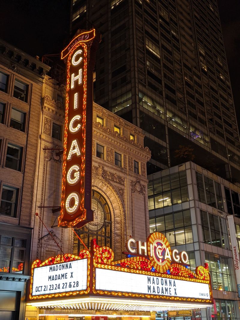 The Chicago Theatre, Chicago, Illinois The Chicago Theatre, Chicago, Illinois