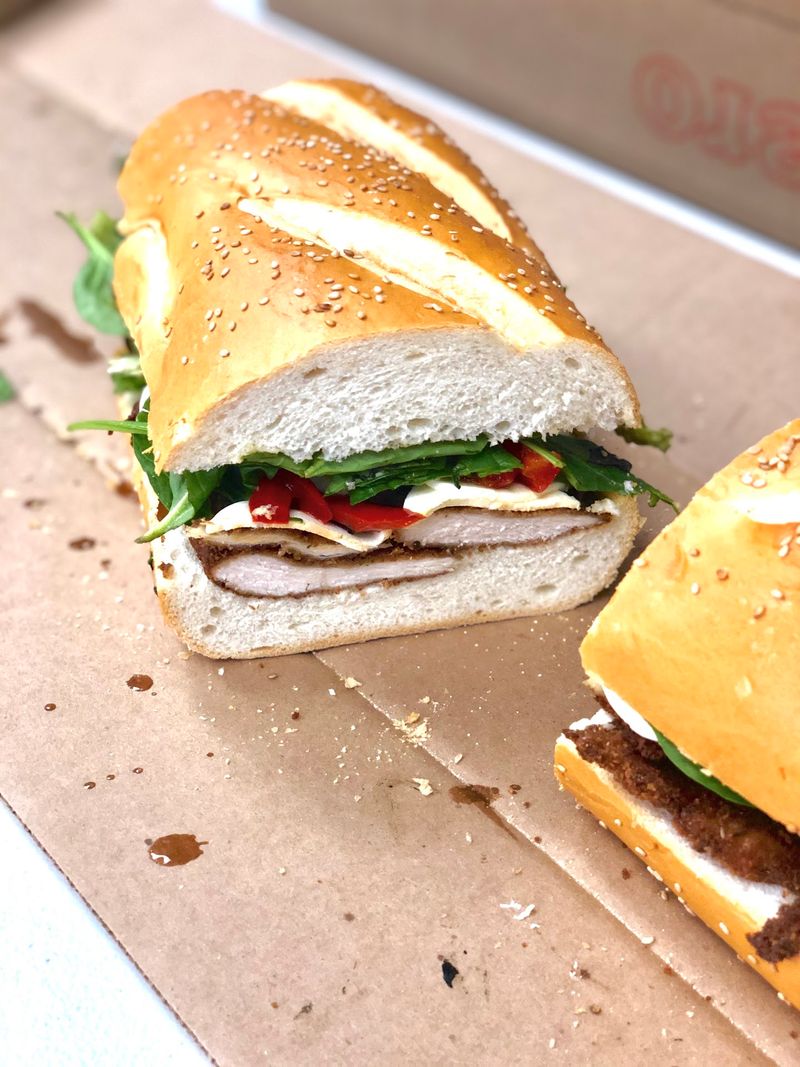 The Chicken Mozzarella Sandwich That Follows You Home